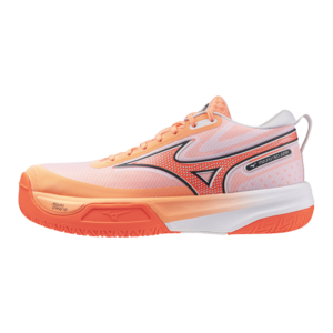 Mizuno Neo Jump — Tênis de Vôlei Profissional — Laranja/Branco