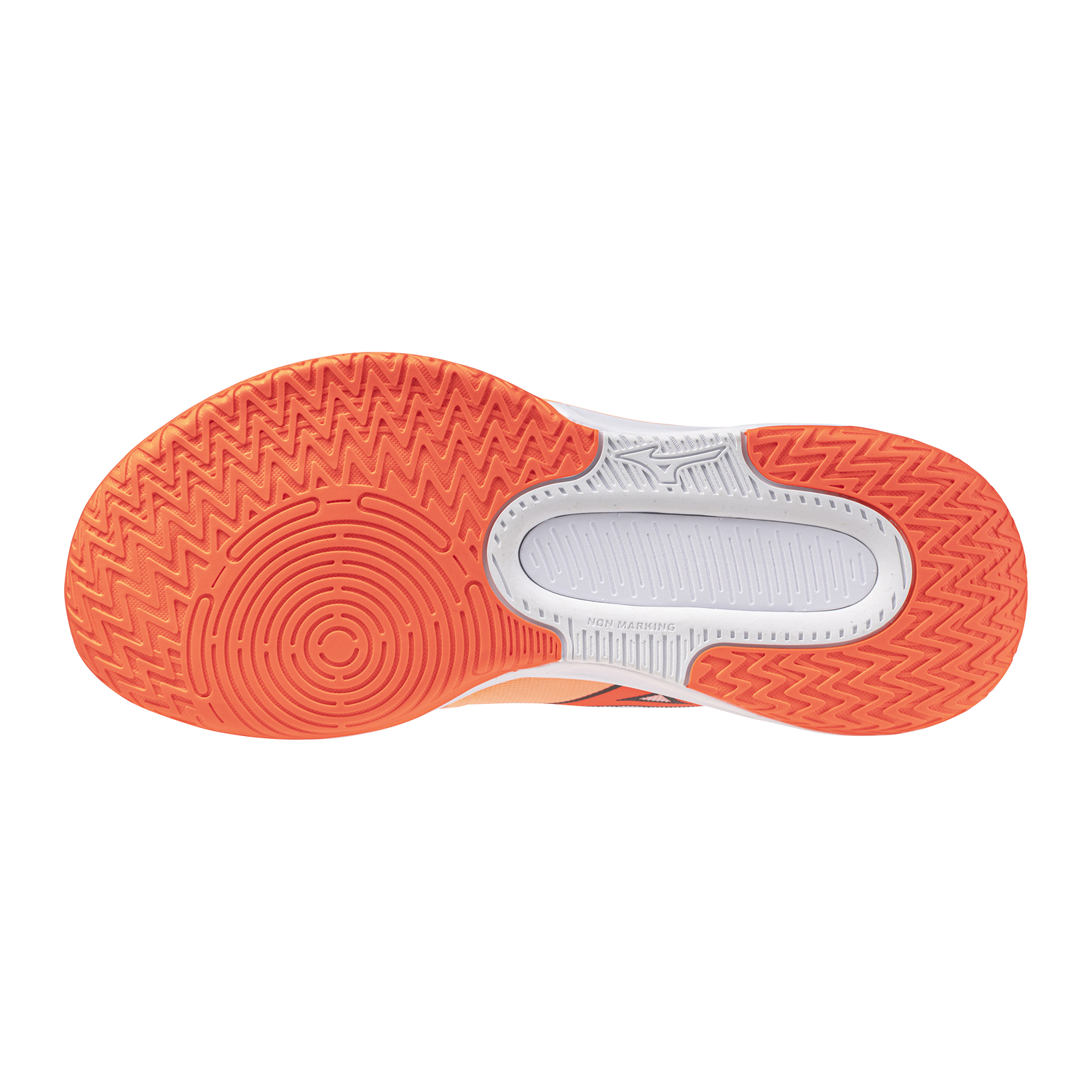 Mizuno Neo Jump — Tênis de Vôlei Profissional — Laranja/Branco - Image 6