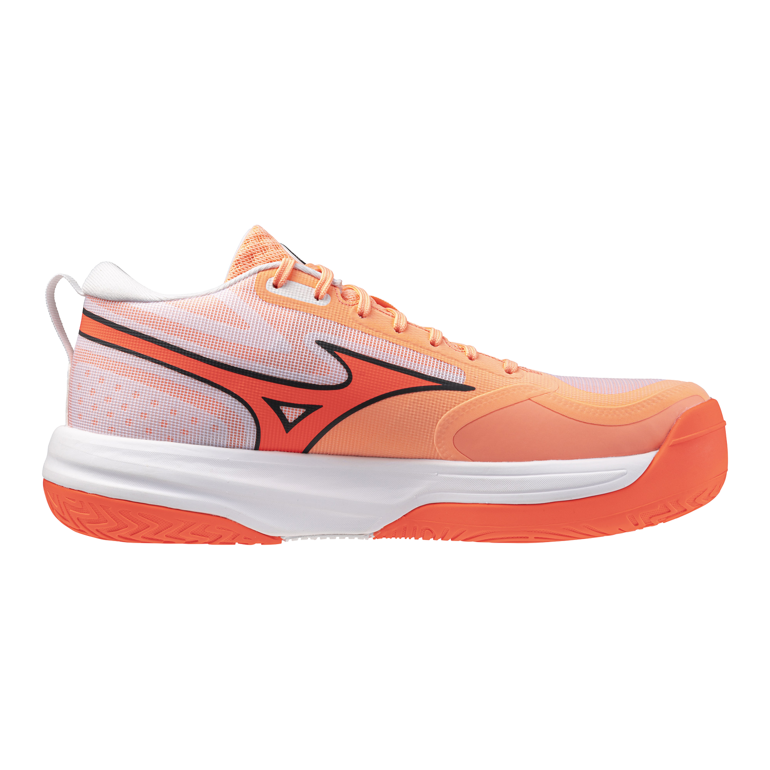 Mizuno Neo Jump — Tênis de Vôlei Profissional — Laranja/Branco - Image 5